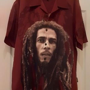 BOB MARLEY COLLECTION SHORT SLEEVED SHIRT NWOT